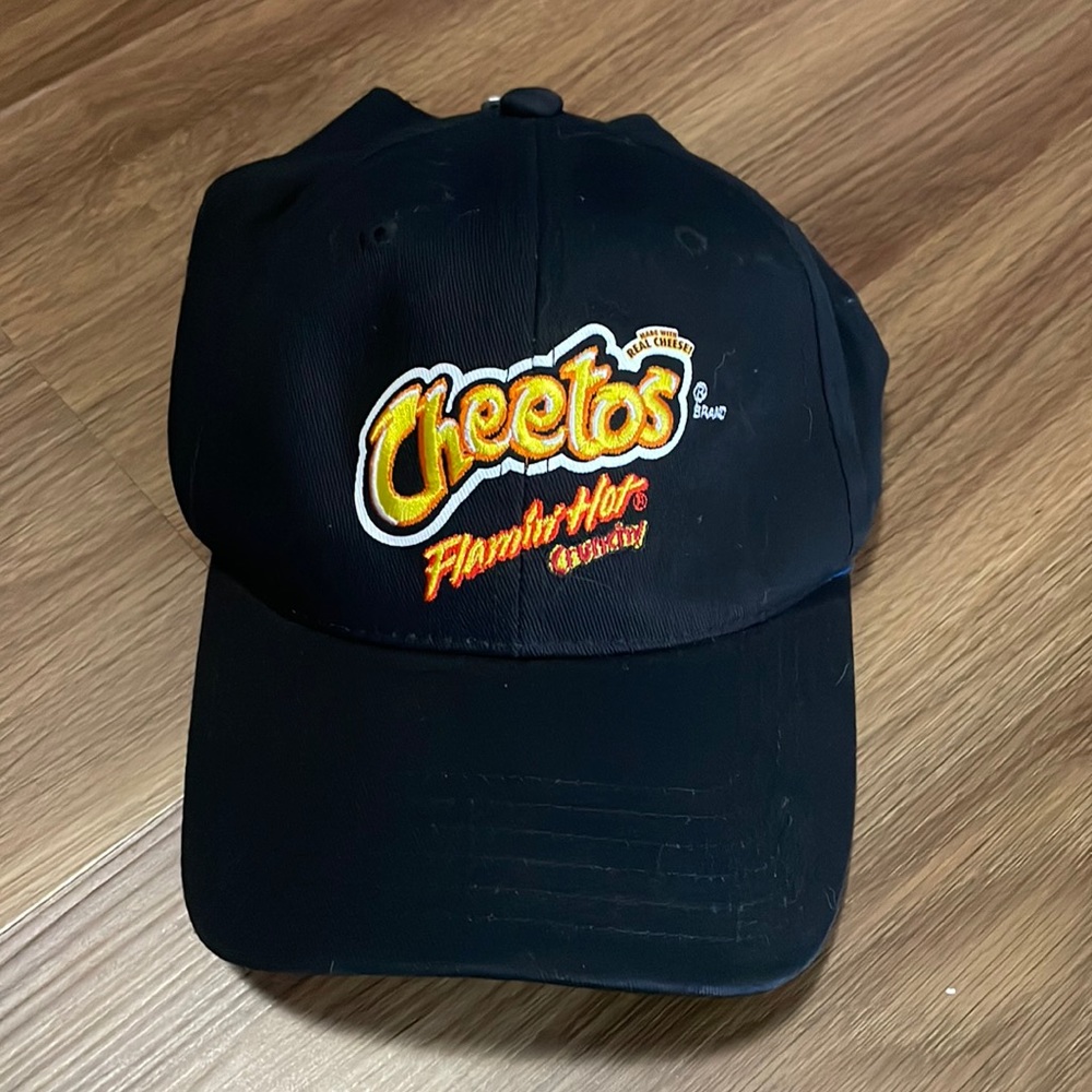 Flaming Hot Cheetos hat black unisex dad hat